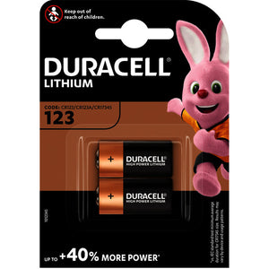 DURACELL CR123A Batterien