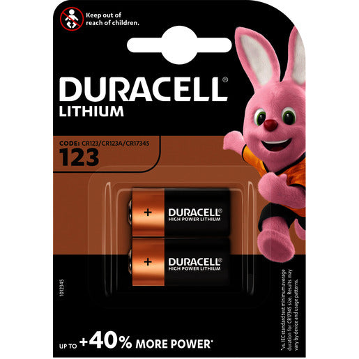 DURACELL CR123A Batterien